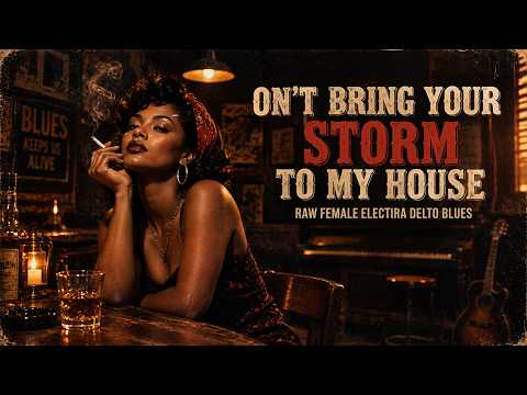 Don’t Bring Your Storm to My House | Raw Vintage Female Electric Delta Blues (1950s)