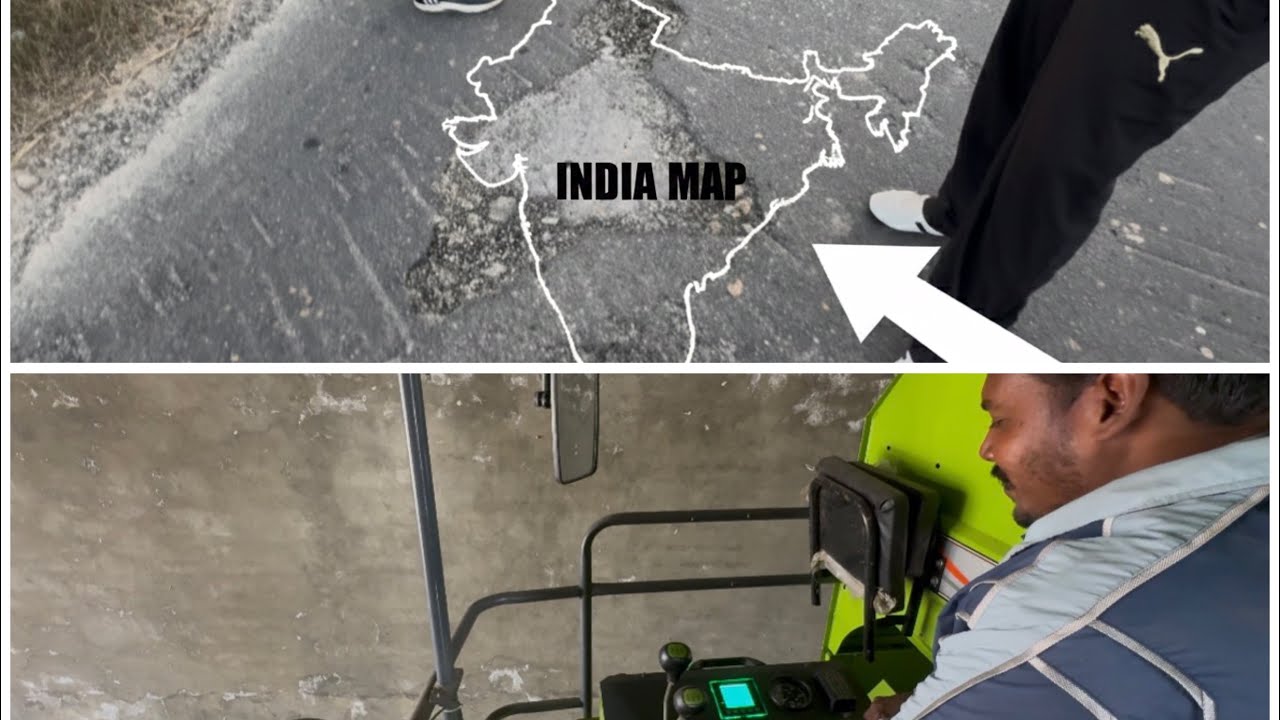 India map dekhya Combine di repair start kiti (vich rola pai gya) 😂