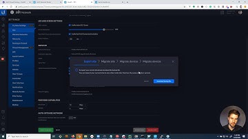 UniFi - How to use the UniFi site migration wizard