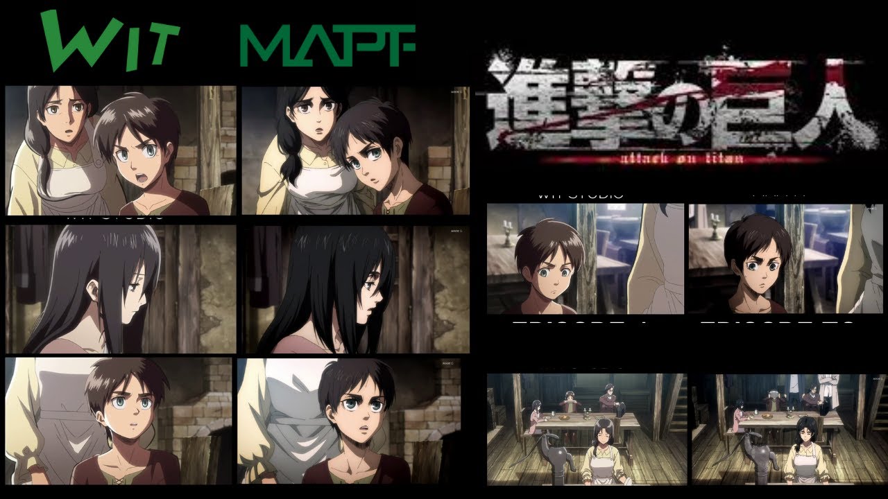 MAPPA'S KEY CHANGES from WIT STUDIO  Attack on Titan Final Season Part 2  Ep 80 Wit Studio vs Mappa 