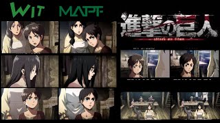MAPPA vs WIT Studio | Attack on Titan Episode 1 and 79 Comparison