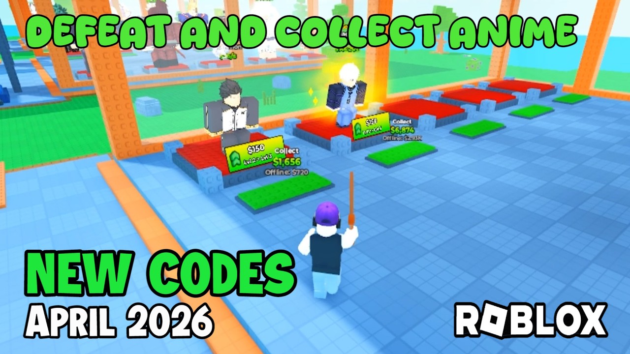 Roblox Defeat and Collect Anime NEW CODES April 2026 - YouTube