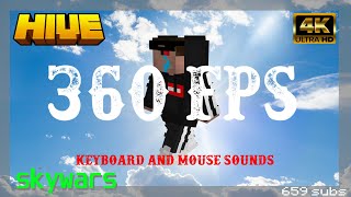 The hive skywars but in 360 fps (ASMR)