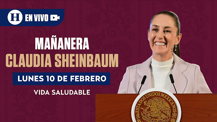 La Mañanera del Pueblo de Claudia Sheinbaum 10/02/25 | El Heraldo de México