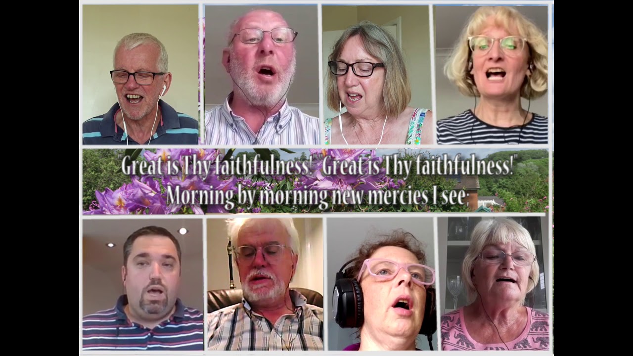 Great is Thy faithfulness All Hallows choir Gedling