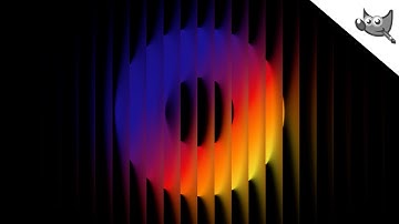 Fractal Glass Effect using GIMP