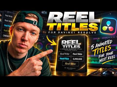 How I use my VIRAL Text Effects (Davinci Resolve)