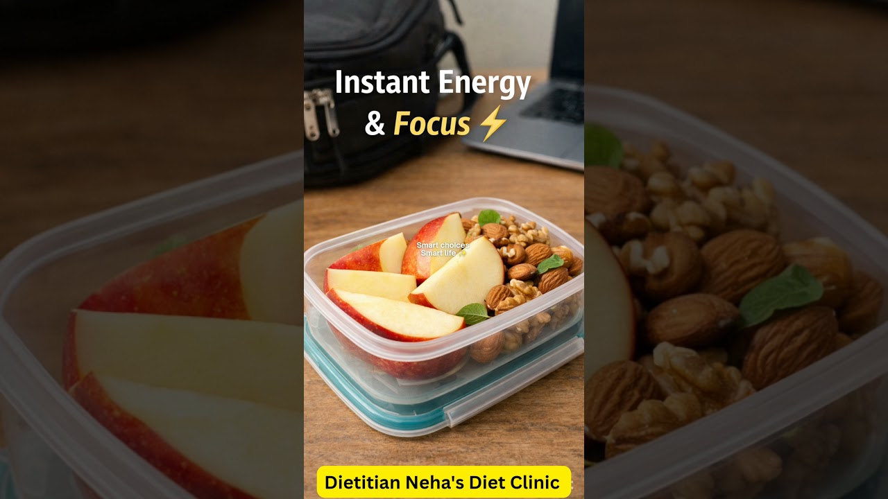 “Office cravings? Say no to chips, yes to smart snacks !Fuel your day the healthy way" 