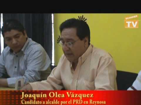 Joaqun Olea Vzquez, Candidato del PRD a presidente...