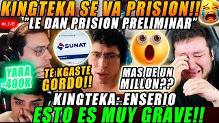 😮KINGTEKA: ME DIERON PRISION PRELIMINAR🔥"LA SUNAT ME EMBARGO TODO"🔥MATTHEW: HICISTE MAS DE UN MILLON