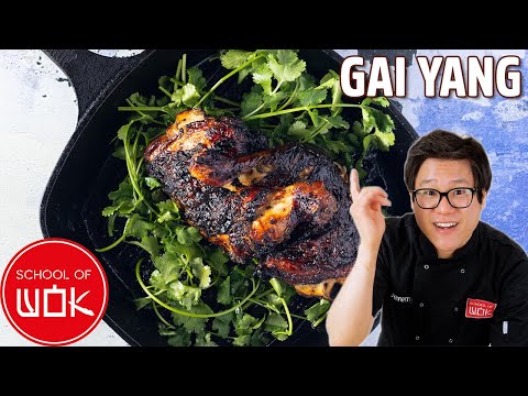 Video Awesome Thai Grilled Chicken (Gai Yang) Recipe! - YouTube