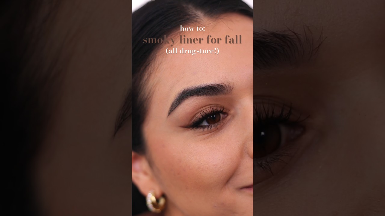 How To: Drugstore Smoky Eyeliner Tutorial for Fall 🔥 