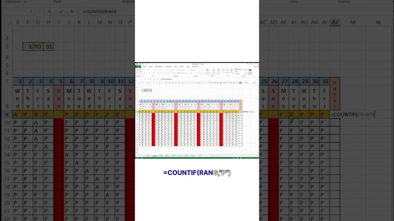 How to use countif in excel |😱
