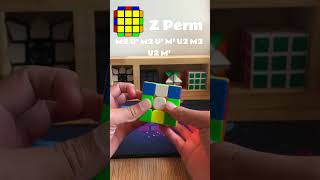 Z Perm | Algorithm and Fingertricks