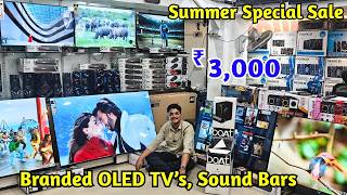 Summer Special Sale ₹ 3,000/- Branded Smart + Andriod LED Tv's Sound Bars Speakers #kotielectronics