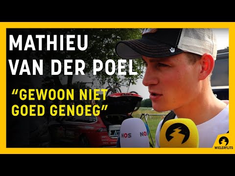 Mathieu van der Poel kent geen topdag op NK wielrennen