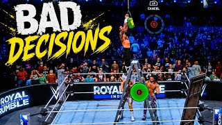 Making Bad Decisions in Matches