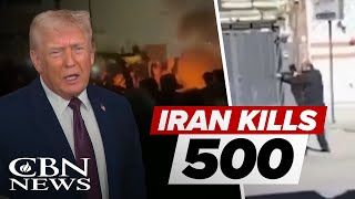 Download Lagu Iran Kills 500  Protestors, Trump Warns of Deploying 'Powerful Force' Against Regime MP3