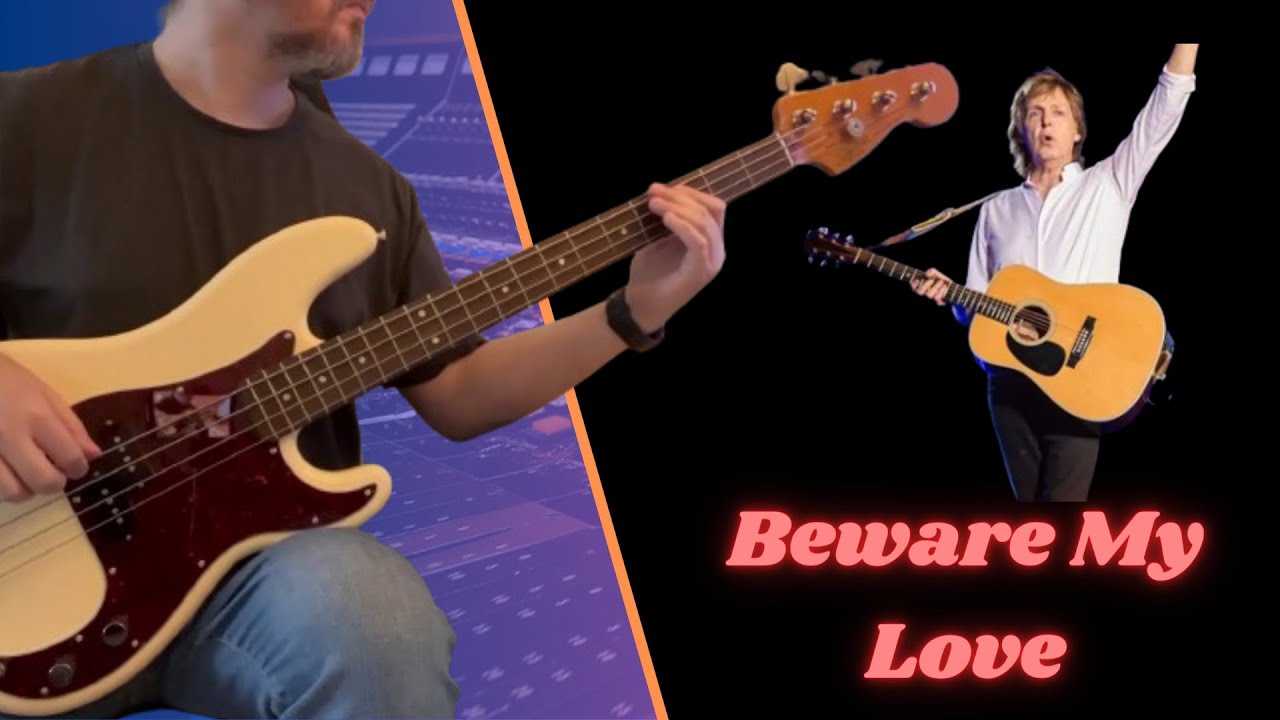 Paul McCartney Beware My Love (Bass Cover) YouTube