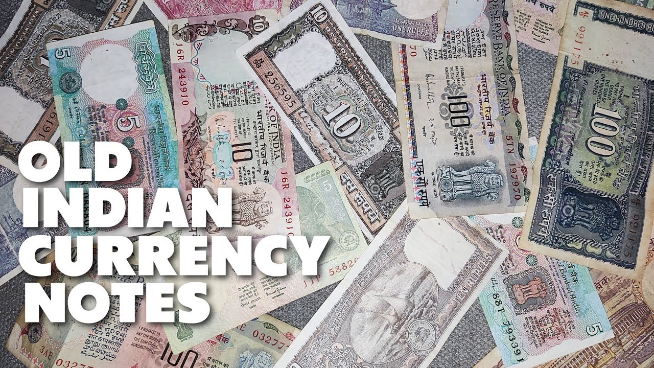 Old Indian Currency Notes