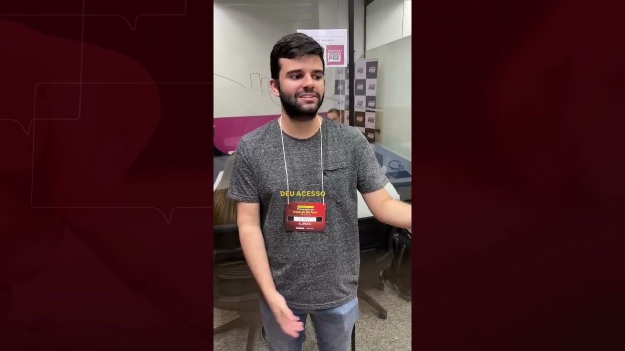 Depoimento Aluno APGE