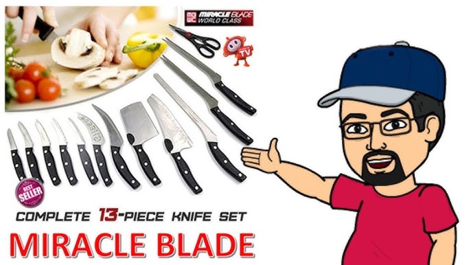  Miracle Blade World Class Series 8 Steak Knives with