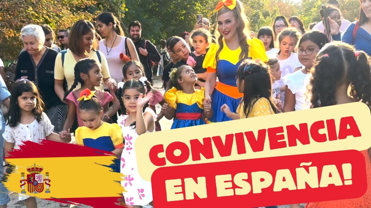 Bely conoce muchos chiquillos en España - Bely y Beto