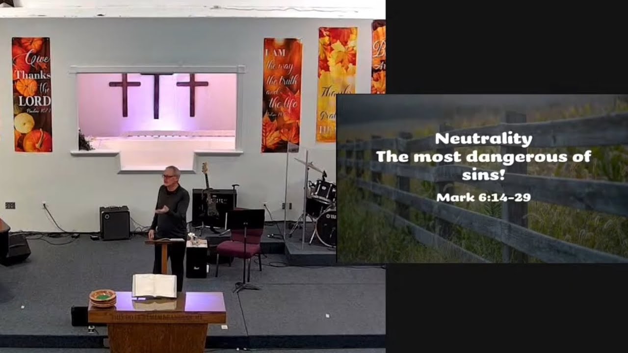 Neutrality: The Most Dangerous of Sins! - Pastor Rob Pengra
