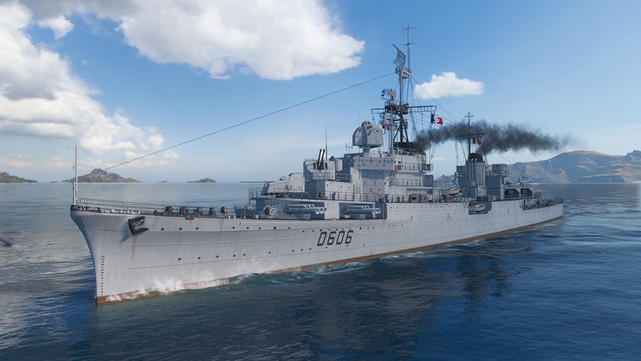 Сверхбыстрый ультимативный эсминец с торпедами