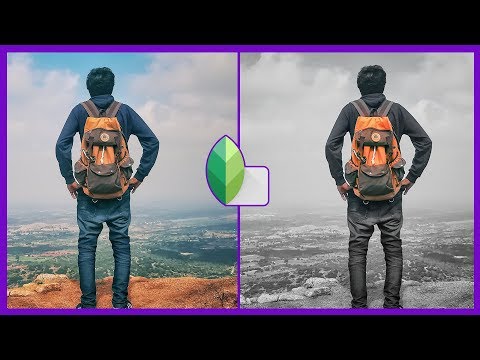 How To Do The Color Splash Effect Selective Color Effect In Snapseed