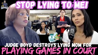 Judge Destroys Terrible Mother Caught Lying in Court | ALL NEW!