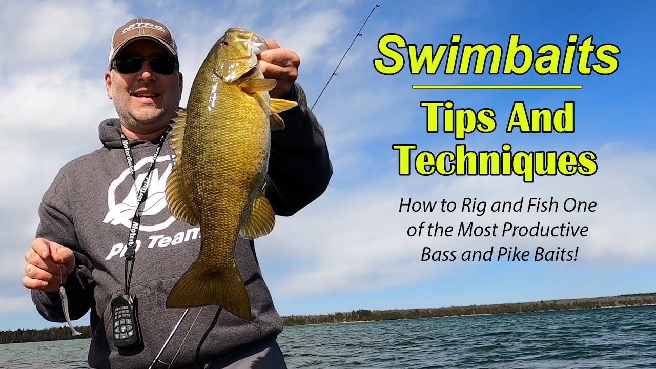 Swimbait Tips for Smallmouth Bass!