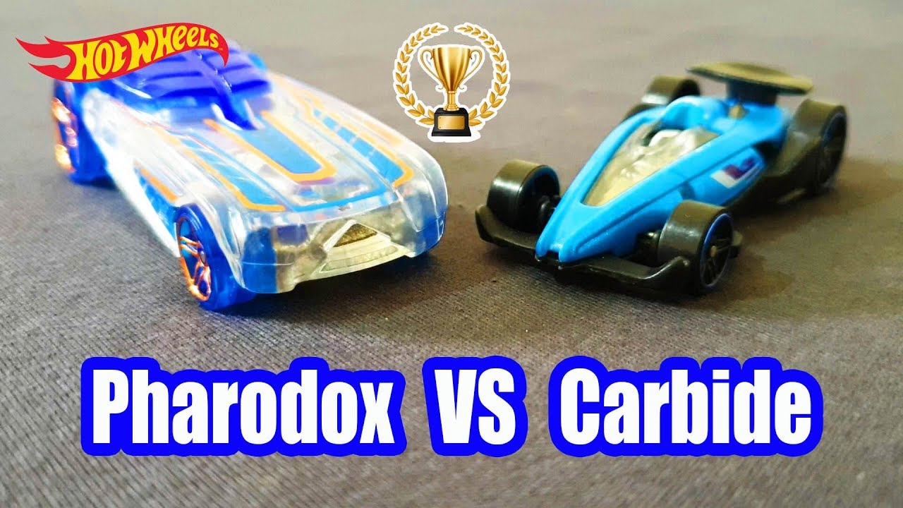 Pharodox VS Carbide | Di Track Balap Hot Wheels Resmi
