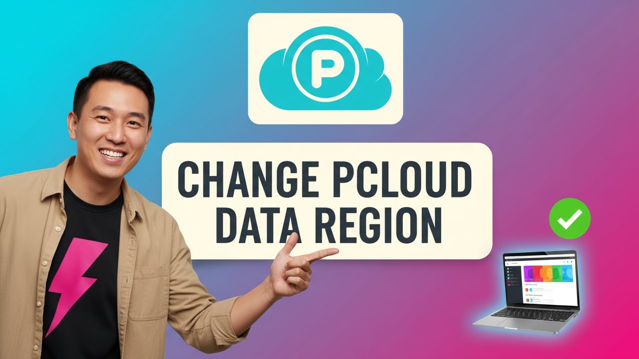 How to CHANGE pCloud Data Region (Step by Step)