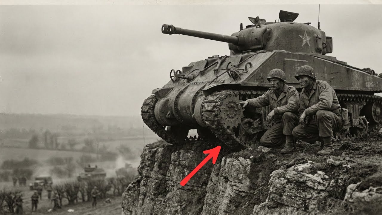 Germans Could Not Understand How One Sherman Climbed A Cliff To Ambush Them