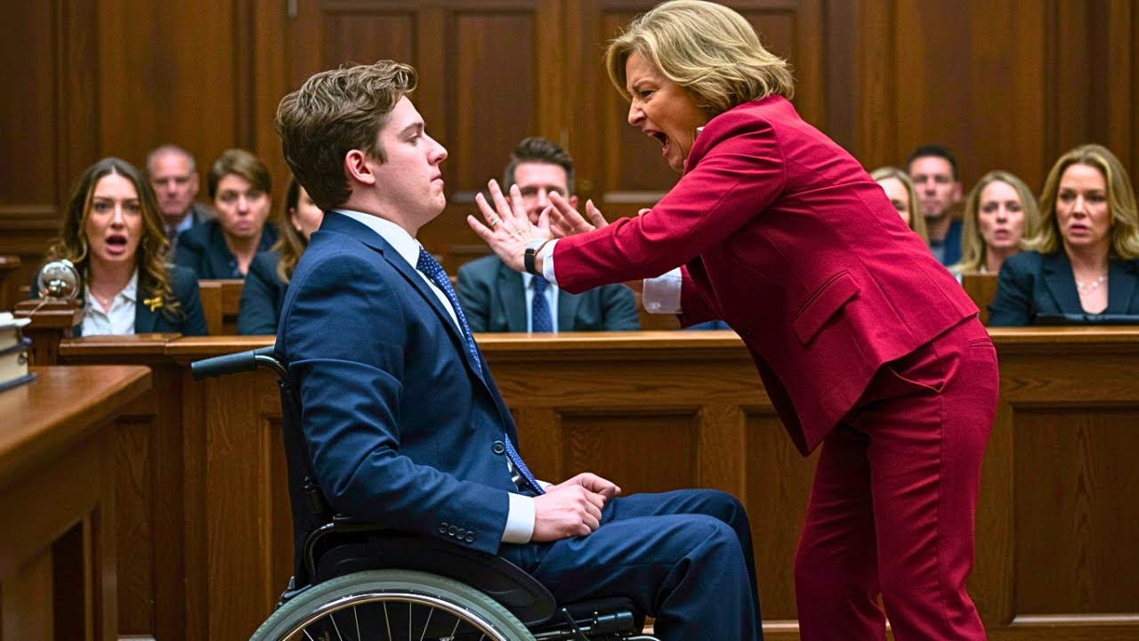 HOA Karen slapped my disabled son in court — Seconds later, he took the judge's seat