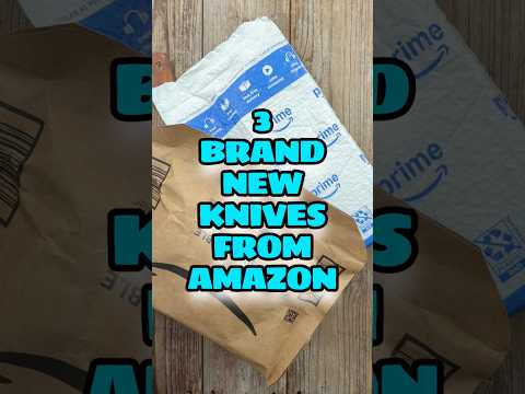 3 New Knives from Amazon   
