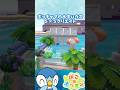 【ぽこポケ】ポッチャマの水中ハウス💙5×5クリエイト💧【ぽこ あ ポケモン】#shorts
