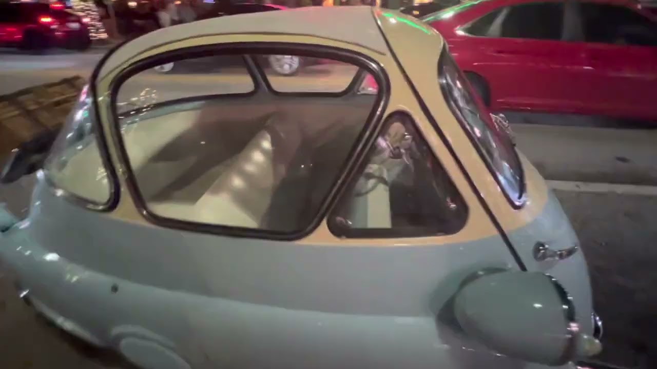 Walk Around Of Very Rare BMW Isetta Bubble Car