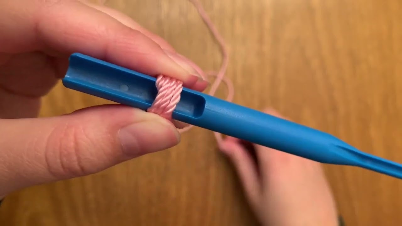 Making a Barrel Knot with the Knotting Tool