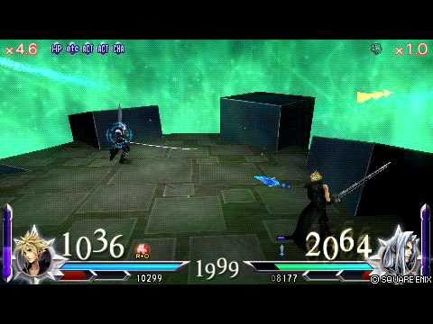 DISSIDIA 012 FINAL FANTASY クラウドvsセフィロス