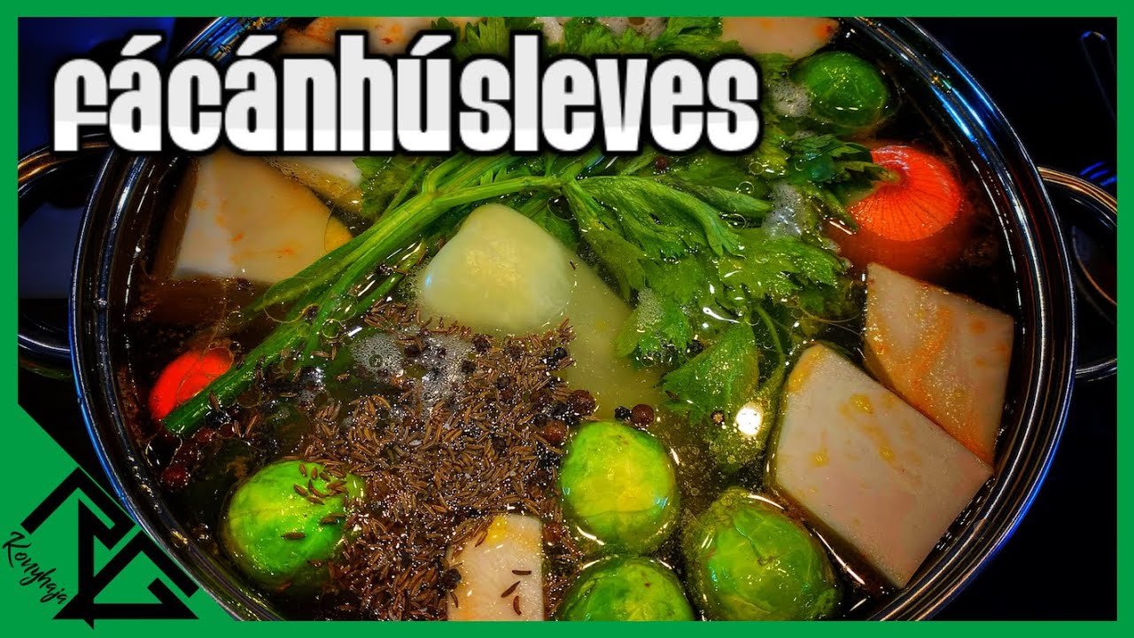 Fácánleves- RG KONYHÁJA