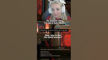 Dumb Outer Worlds Dialogue: Get Off My Ship! #outerworlds #twitch #shorts #streamer #livestream