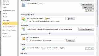 Detalles How to use Outlook 2010 AutoArchive settings. Actualización