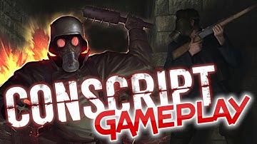 CONSCRIPT Demo Indie Gameplay | A Horror Survival Shooter set in WW1!