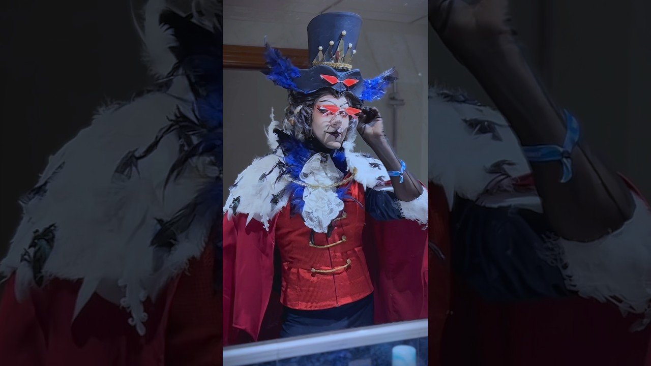 🚩🚩 #stolas #helluvaboss #helluvabossseason2 #blitzo #stolasxblitzo #cosplay #makeup #hazbinhotel