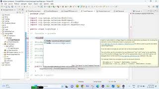 Celebrity The attribute value is undefined for the annotation type findby. Error solution in Selenium. Profile