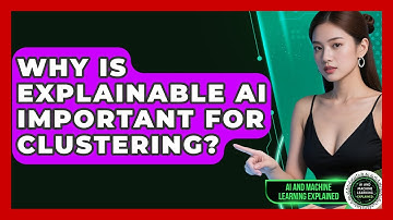 Why Is Explainable AI Important For Clustering? - AI and Machine Learning Explained