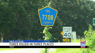 Troy shootings leave three dead: Police seek public's help