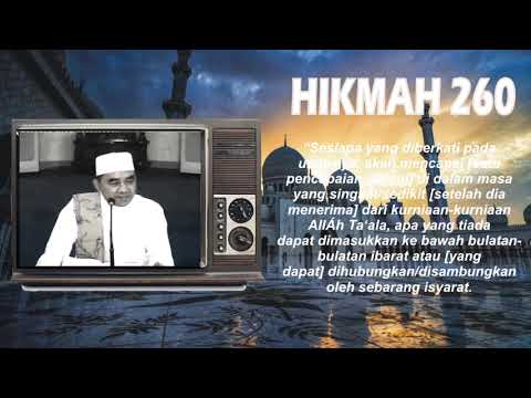 Risalah Al Hikam (Hikmah 260)